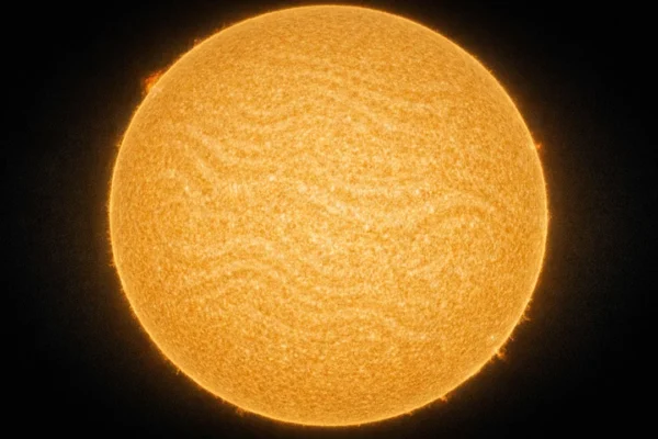 Površina Sunca s vidljivim oscilacijama koje znanstvenici proučavaju u helioseizmologiji