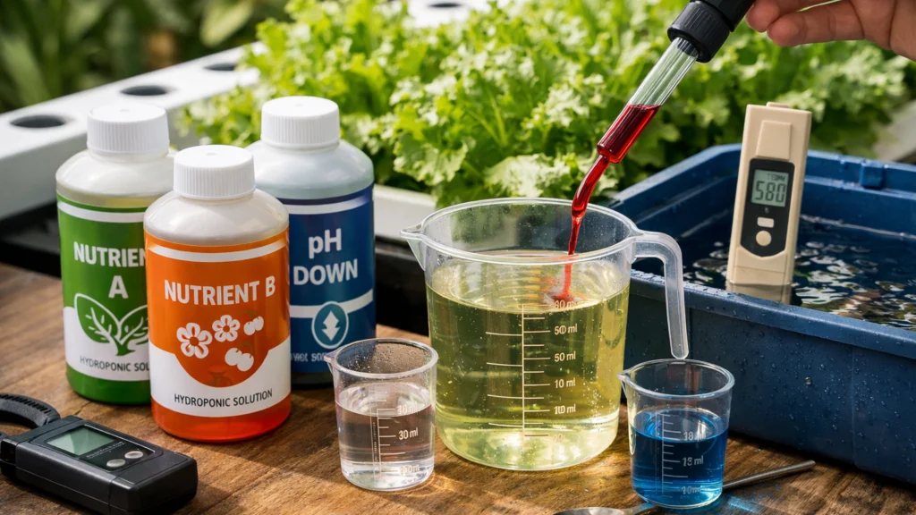 Hranjiva otopina i osnovni preduvjeti za hidroponski uzgoj