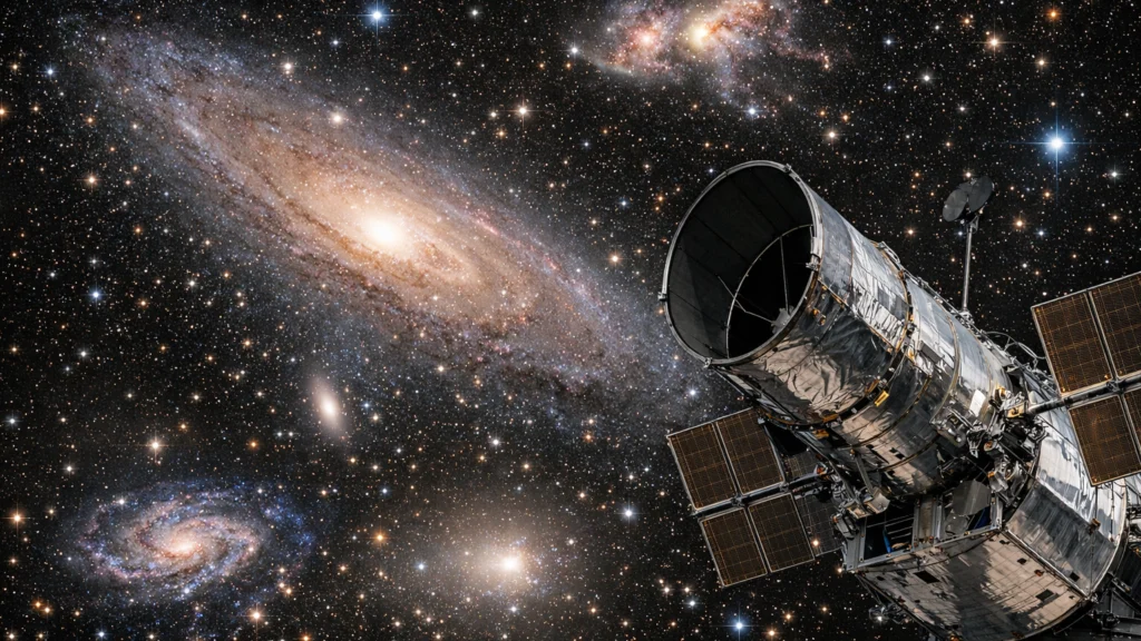 Promatranje svemira teleskopom u vidljivom spektru