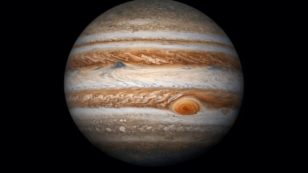 Mlazne struje i vjetrovi u Jupiterovoj atmosferi