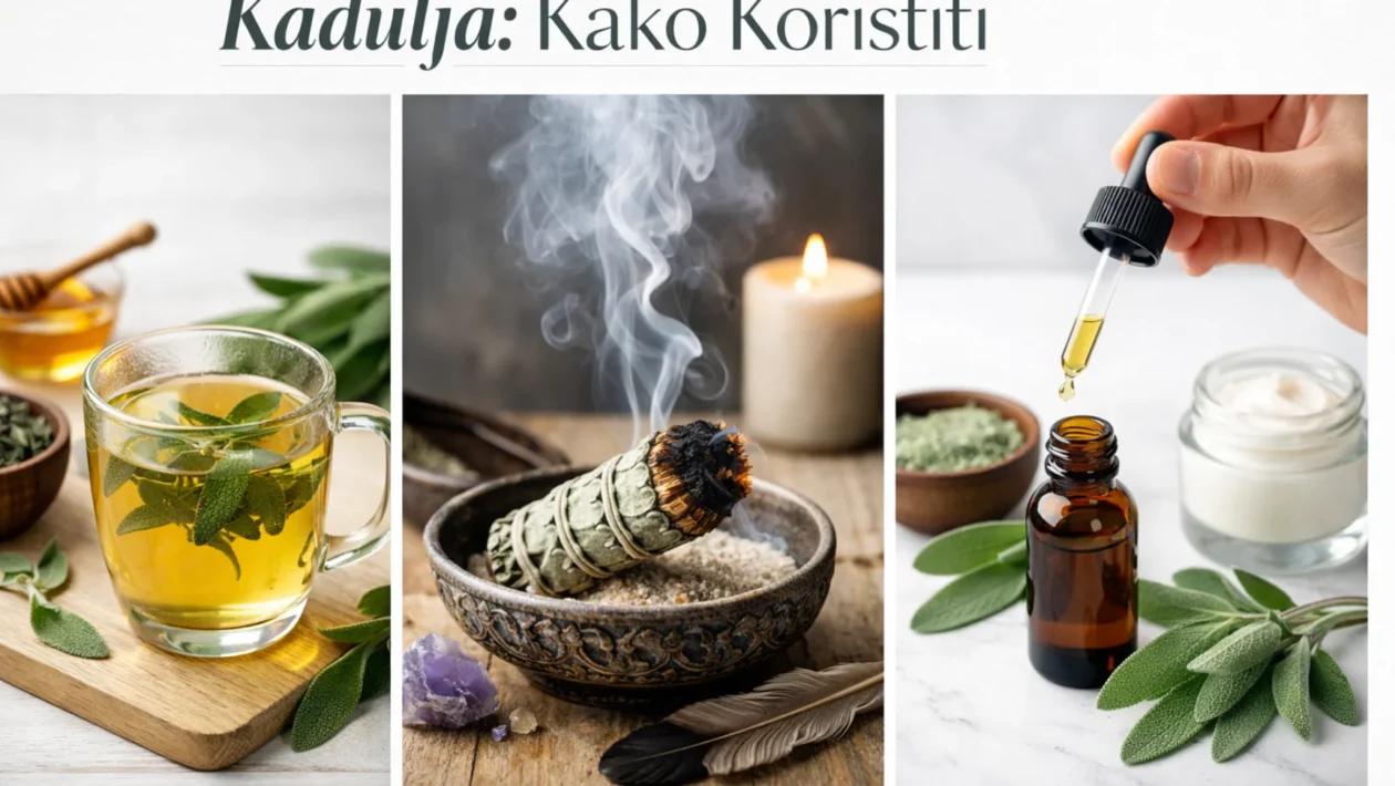 Ilustrativna fotografija za članak o kadulja: kako je koristiti, čuvati i pripremiti