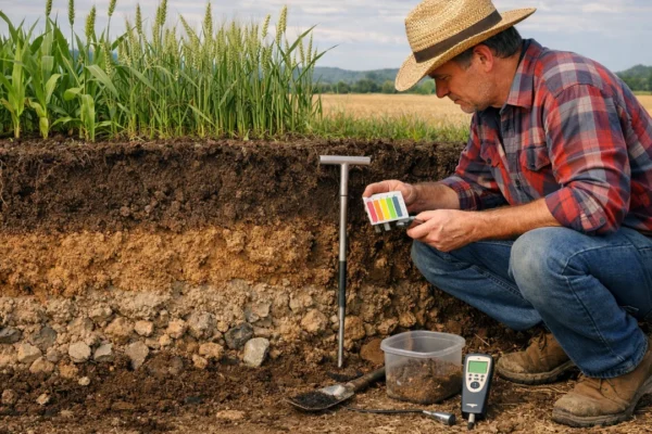 Analiza tla i pH vrijednosti u vrtu ili polju za zdrav rast biljaka