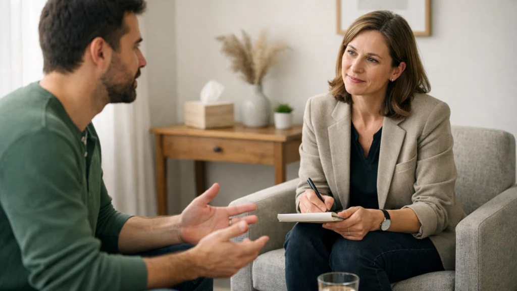 Proces psihoterapije – inicijalni razgovor između terapeuta i klijenta