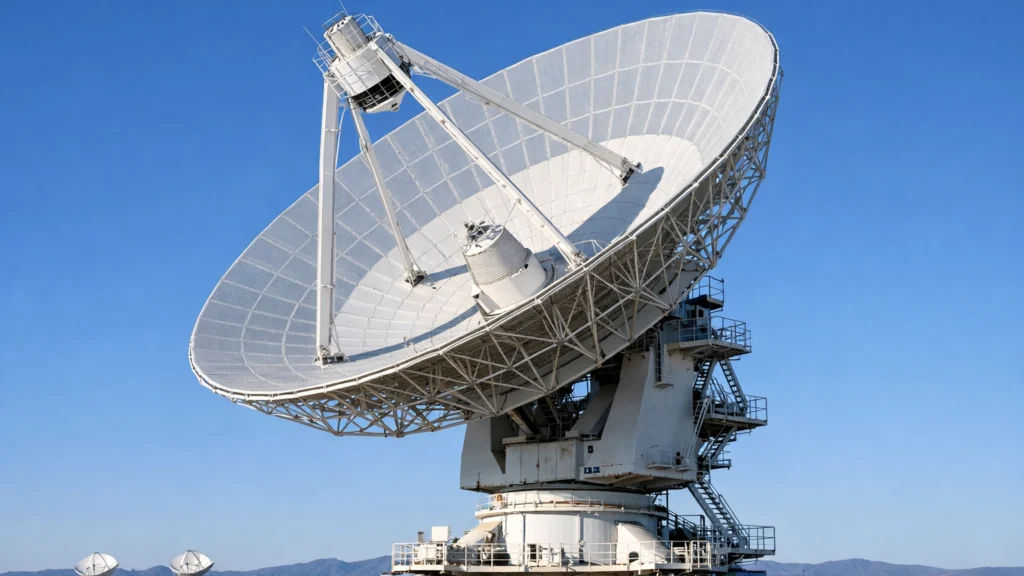 Putovanje radio signala kroz svemir od Zemlje do letjelice