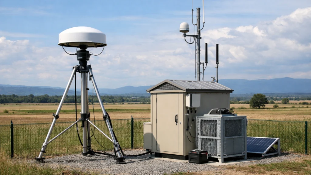 Referentna stanica za diferencijalni GPS koja poboljšava preciznost