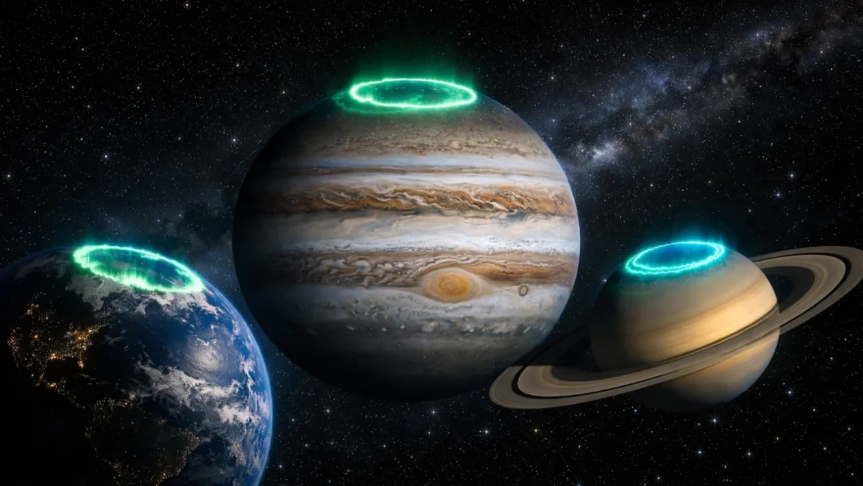 Polarna svjetla na različitim planetima Sunčeva sustava