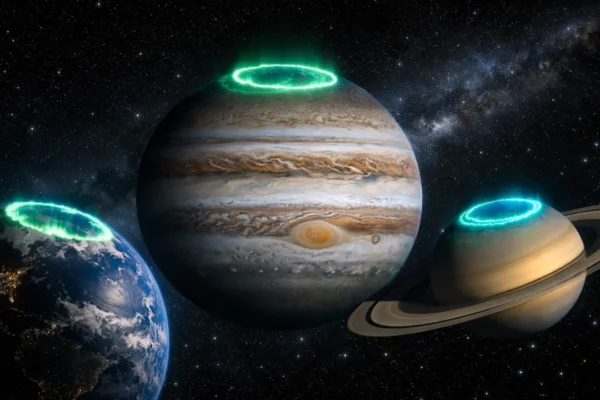 Polarna svjetla na različitim planetima Sunčeva sustava