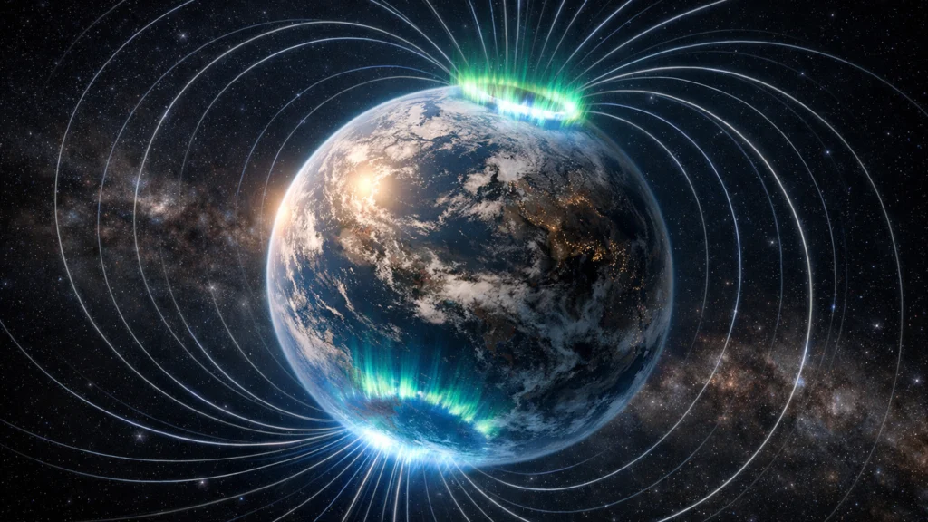 Utjecaj magnetskog polja planeta na nastanak polarnih svjetala