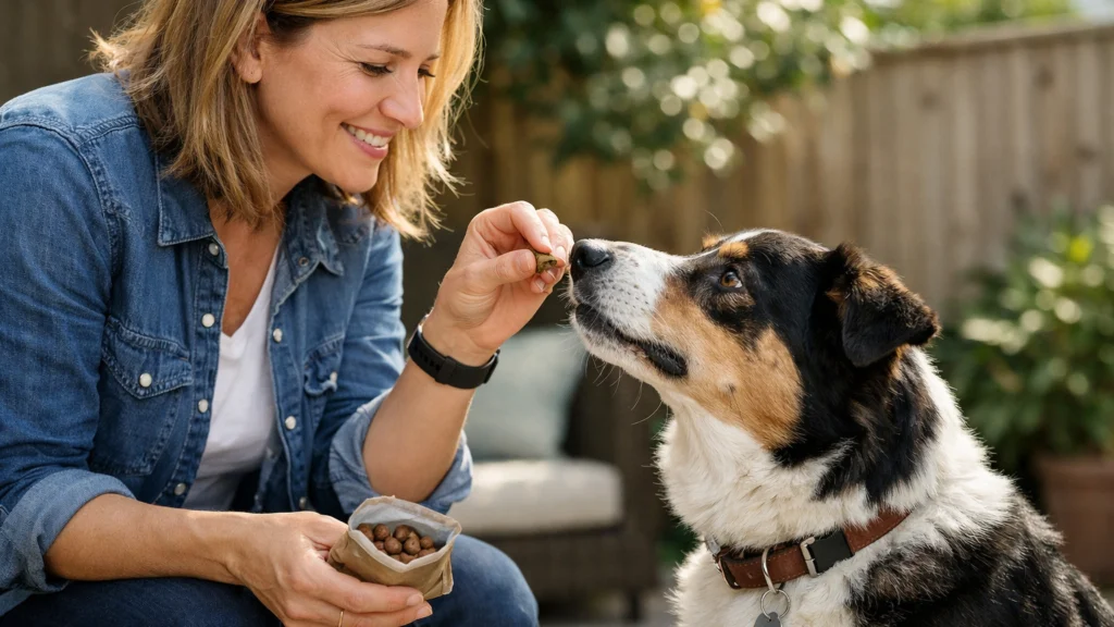 Pozitivna metoda treninga psa uz nagrađivanje poslasticom