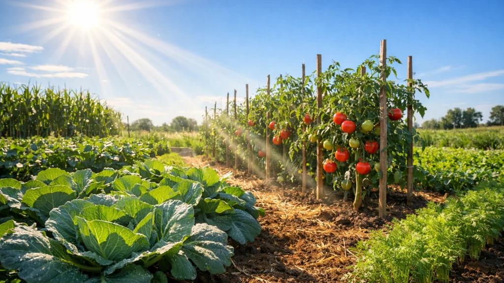Sunčana lokacija kao preduvjet za uspješan povrtnjak