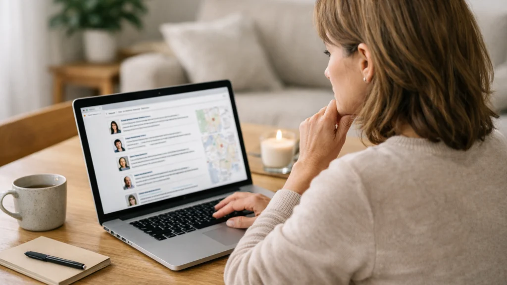 Traženje psihološke pomoći putem interneta u kućnom okruženju