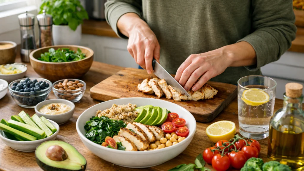 Priprema uravnoteženog obroka koji podržava rad mozga i stabilno raspoloženje