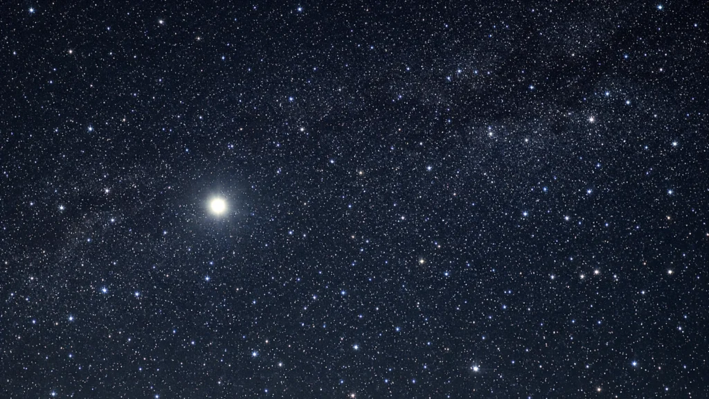 Razlika između zvijezda i planeta na noćnom nebu