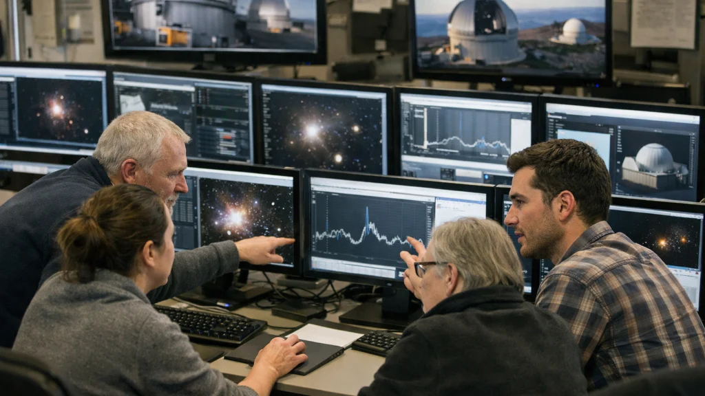 Kombiniranje podataka s više teleskopa u interferometriji