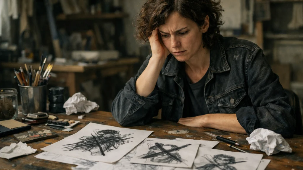 Suočavanje s nesigurnošću i strahom u razvoju stila crtanja