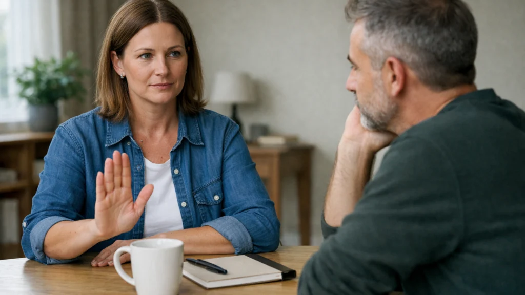 Primjer jasne i smirene komunikacije pri postavljanju osobnih granica