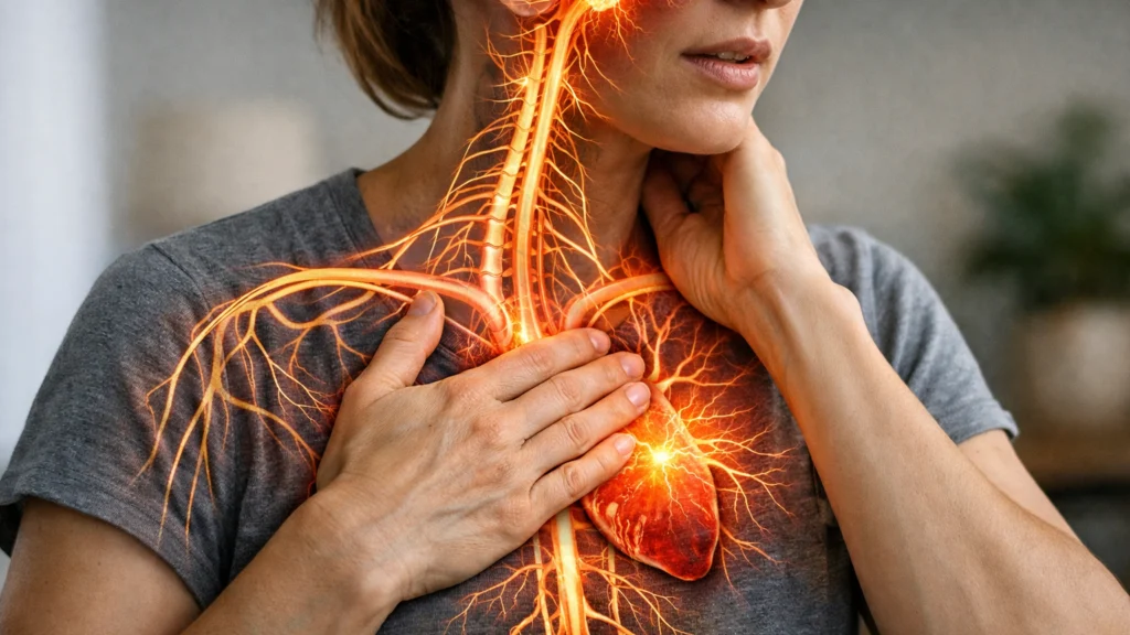 Prikaz tjelesne napetosti i aktivacije živčanog sustava kod unutarnjeg nemira