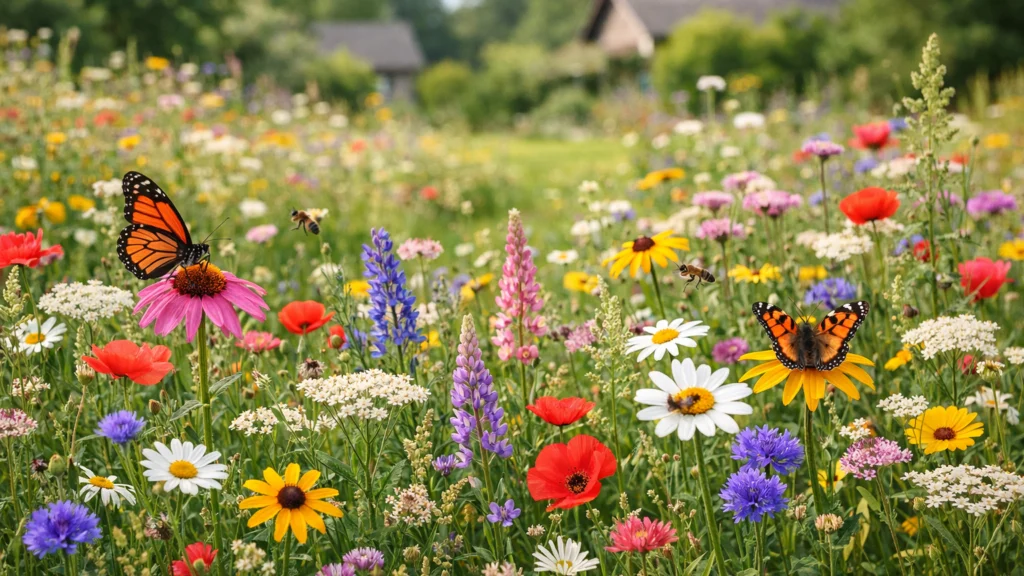 Cvjetna livada u vrtu kao alternativa klasičnom travnjaku