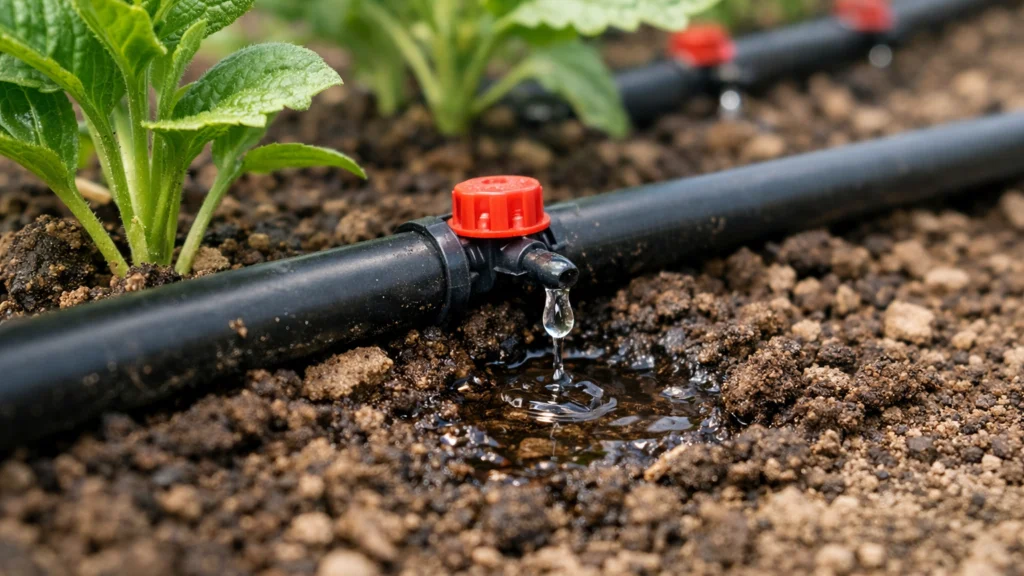 Navodnjavanje kapanjem izravno u zonu korijena biljaka