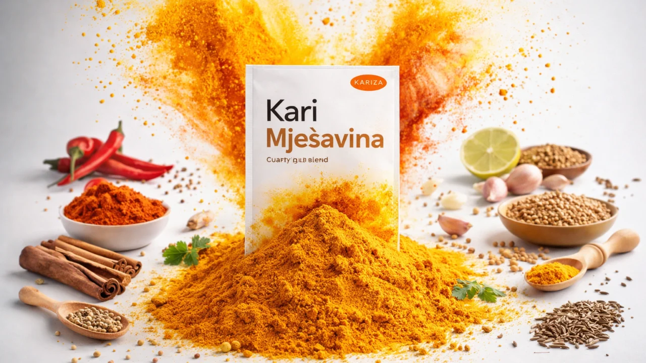 Ilustrativna fotografija za članak o kari mješavina: kako koristiti, čuvati i pripremiti