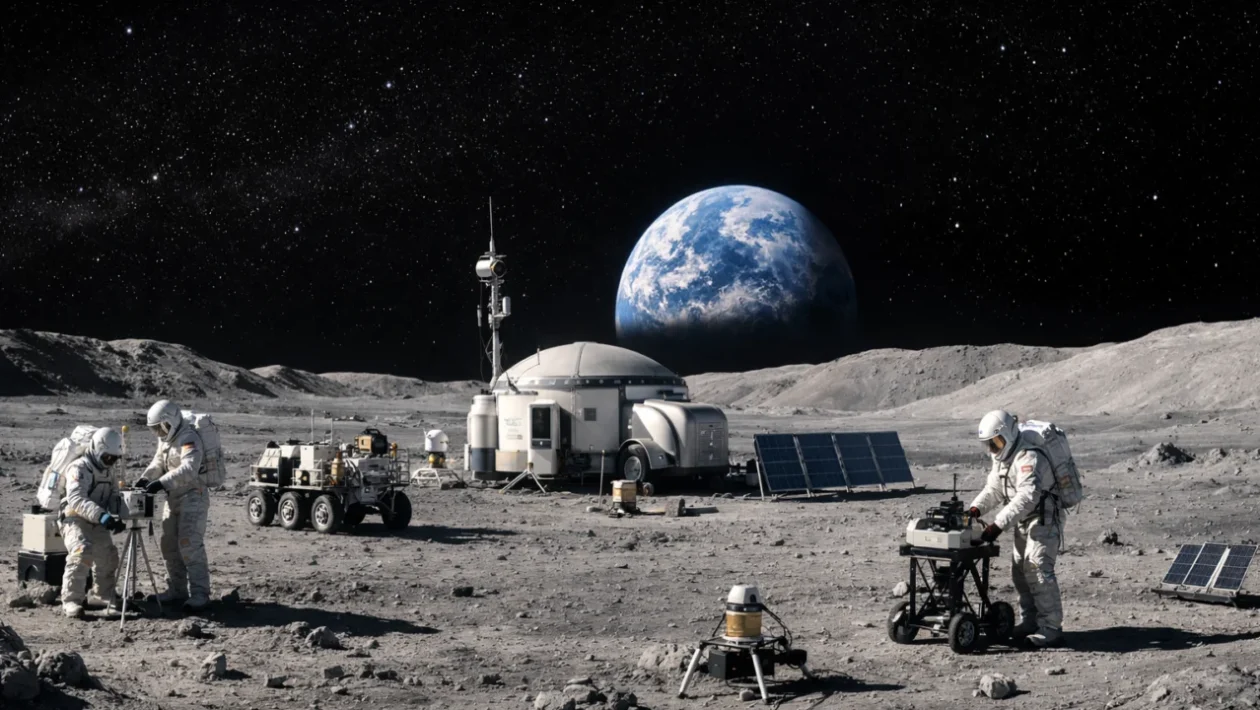 Kolonizacija Mjeseca i iskorištavanje ključnih resursa na površini Mjeseca