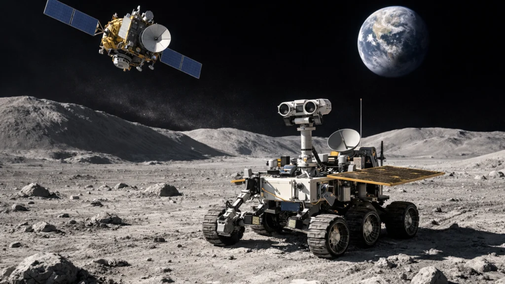 Mapiranje resursa Mjeseca pomoću satelita i robotskih sondi