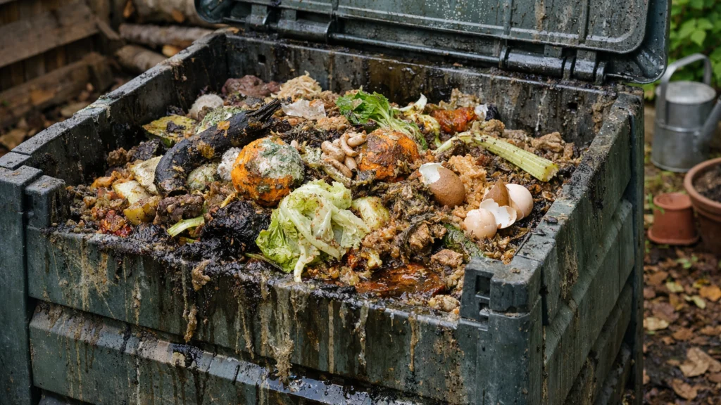 Pogreške u kompostiranju koje uzrokuju neugodne mirise