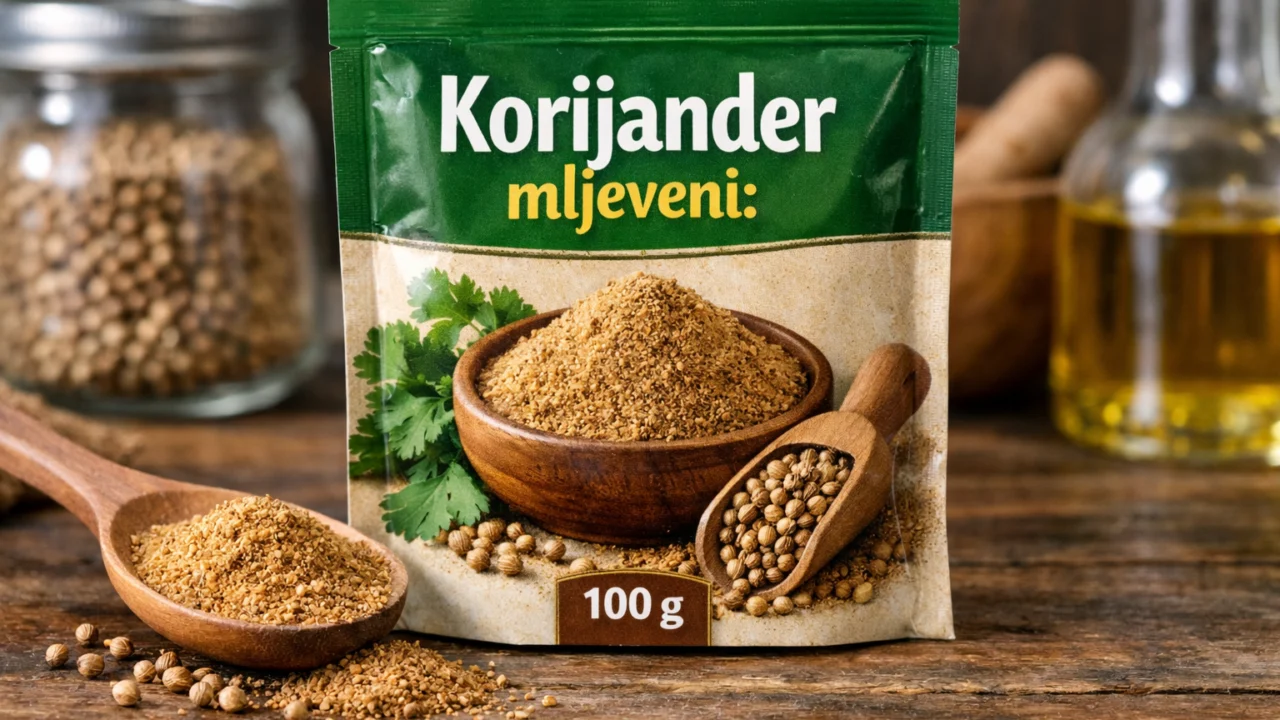 Ilustrativna fotografija za članak o korijander mljeveni: upotreba, čuvanje i priprema