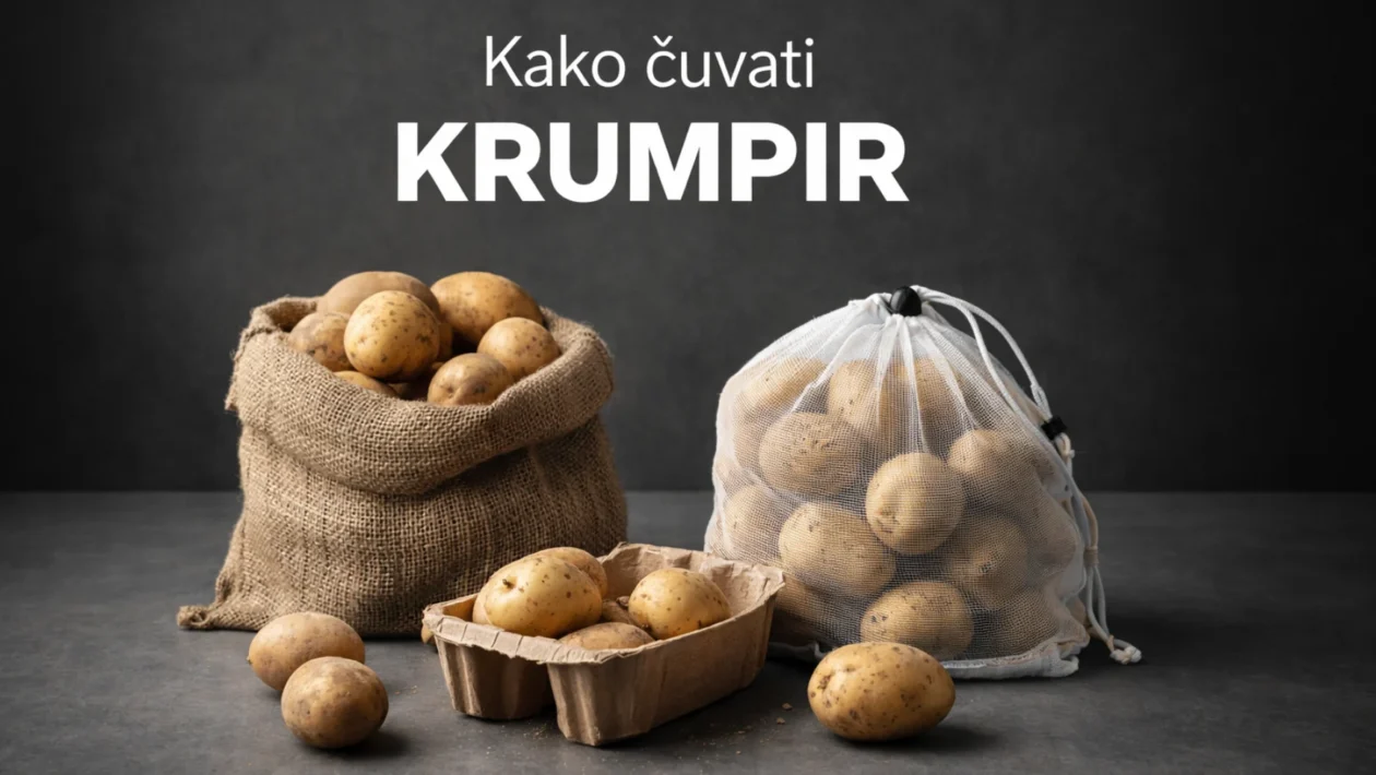 Ilustrativna fotografija za članak o krumpir: kako čuvati i pravilno pripremiti