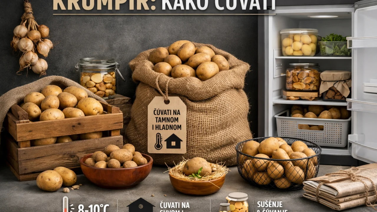Ilustrativna fotografija za članak o krumpir: kako čuvati i pravilno pripremiti