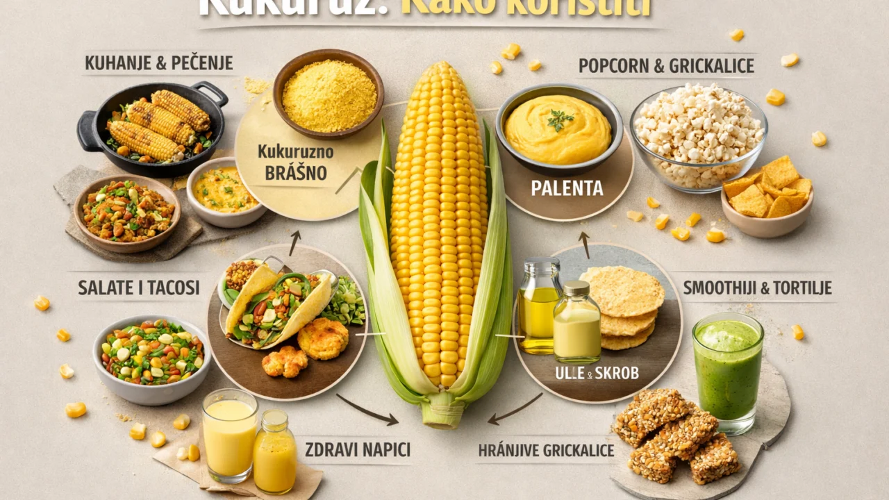 Ilustrativna fotografija za članak o kukuruz: kako ga koristiti, čuvati i pripremiti