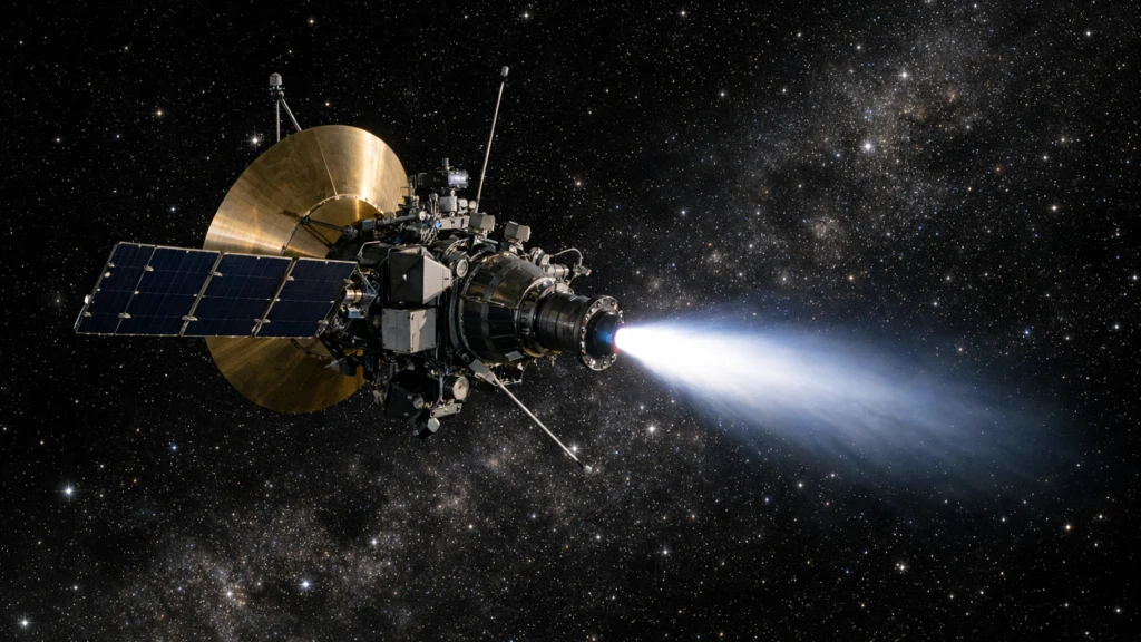 Korekcija putanje satelita radi održavanja položaja u Lagrangeovoj točki