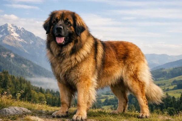 Leonberger pas u prirodi – veliki, mirni i impresivni pas snažne građe