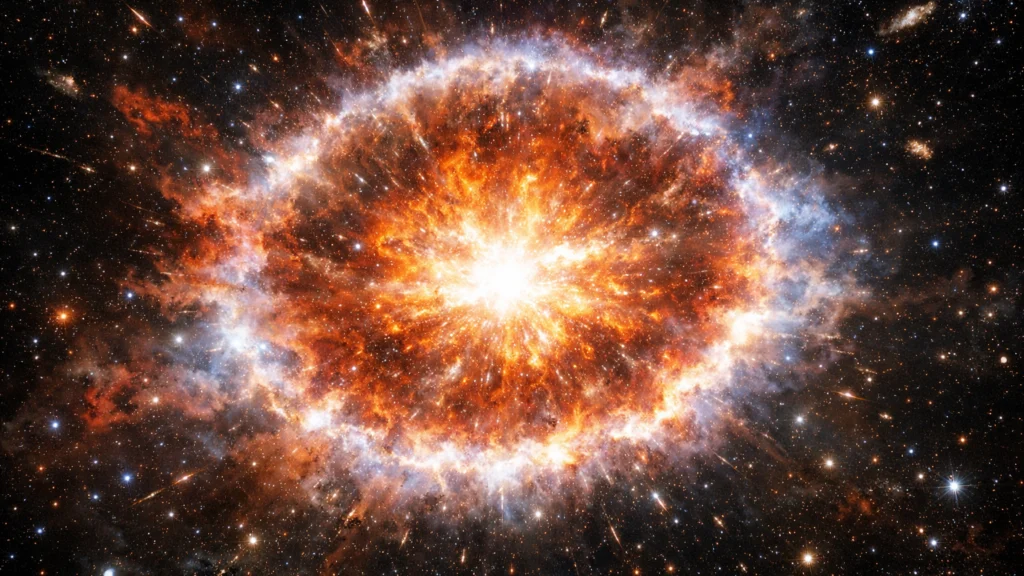 Eksplozija supernove koja dovodi do nastanka magnetara