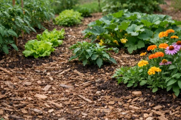 Malčiranje vrta prirodnim materijalima za zdravije tlo i biljke