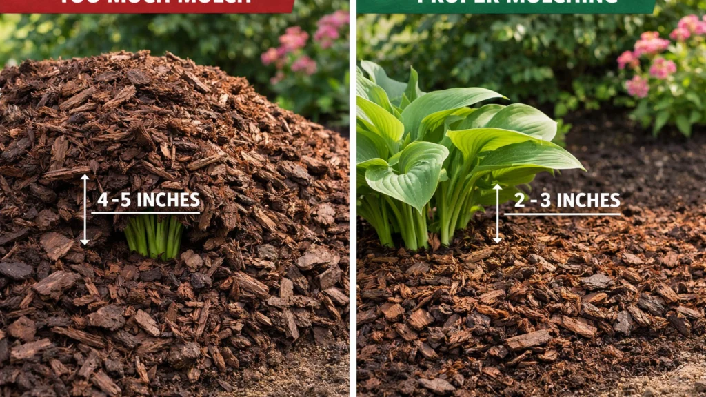 Česte pogreške u malčiranju i pravilna debljina sloja