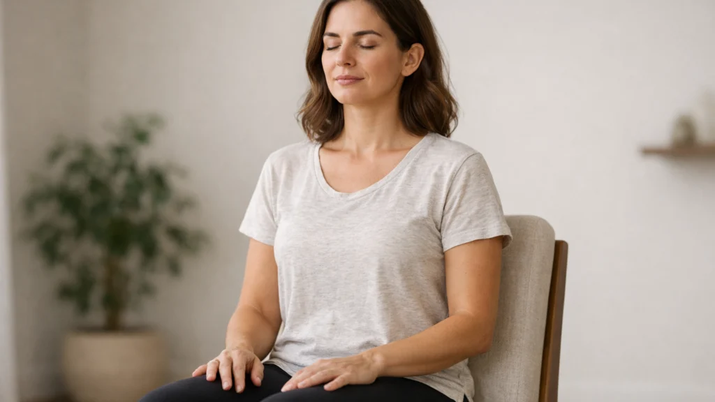 Pravilno sjedenje i svjesno disanje tijekom meditacije