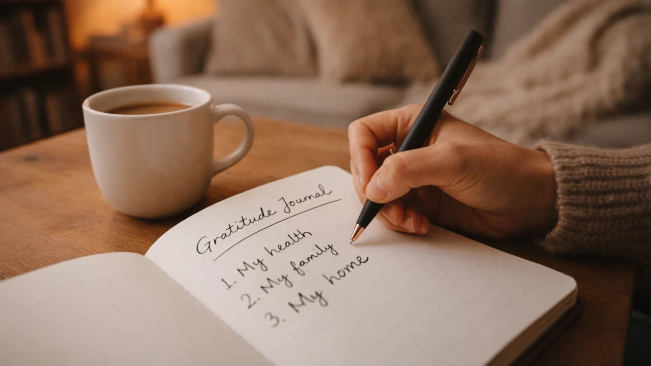 Vođenje dnevnika zahvalnosti kod kuće kao jednostavna praksa za jačanje pozitivnog raspoloženja