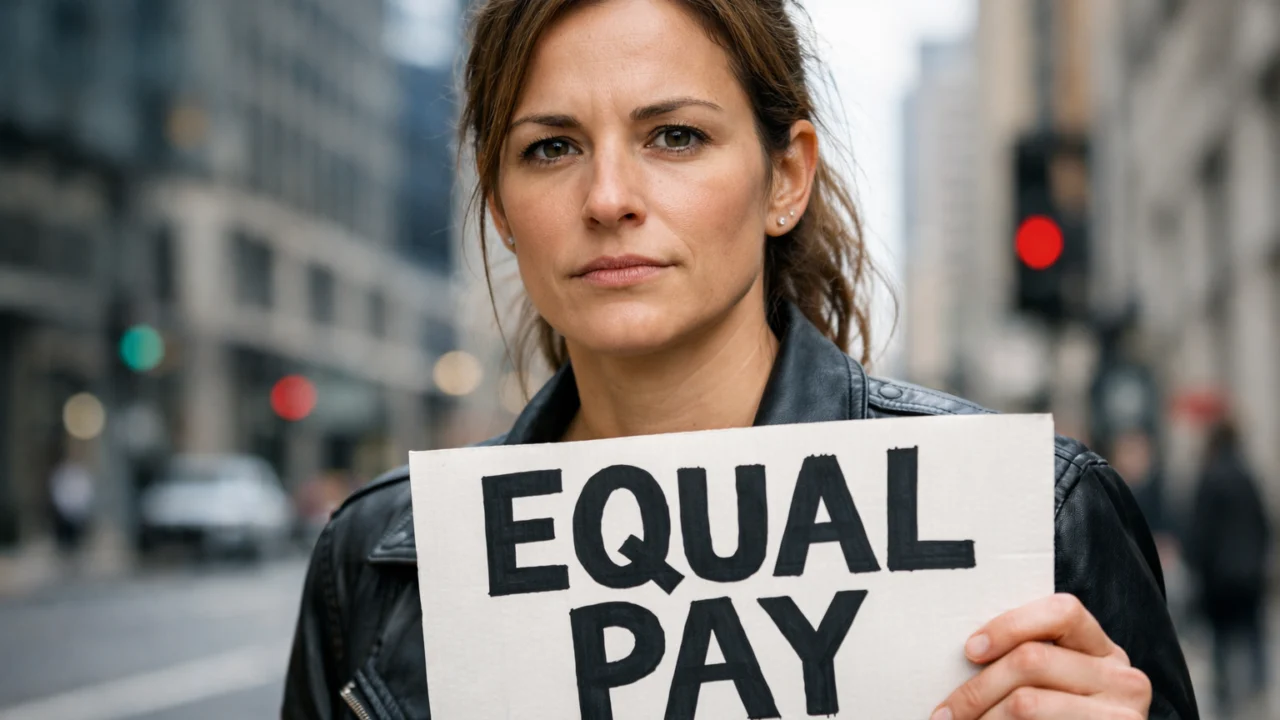 Poruka o jednakim plaćama žena i muškaraca, simbol borbe protiv rodnog jaza u primanjima