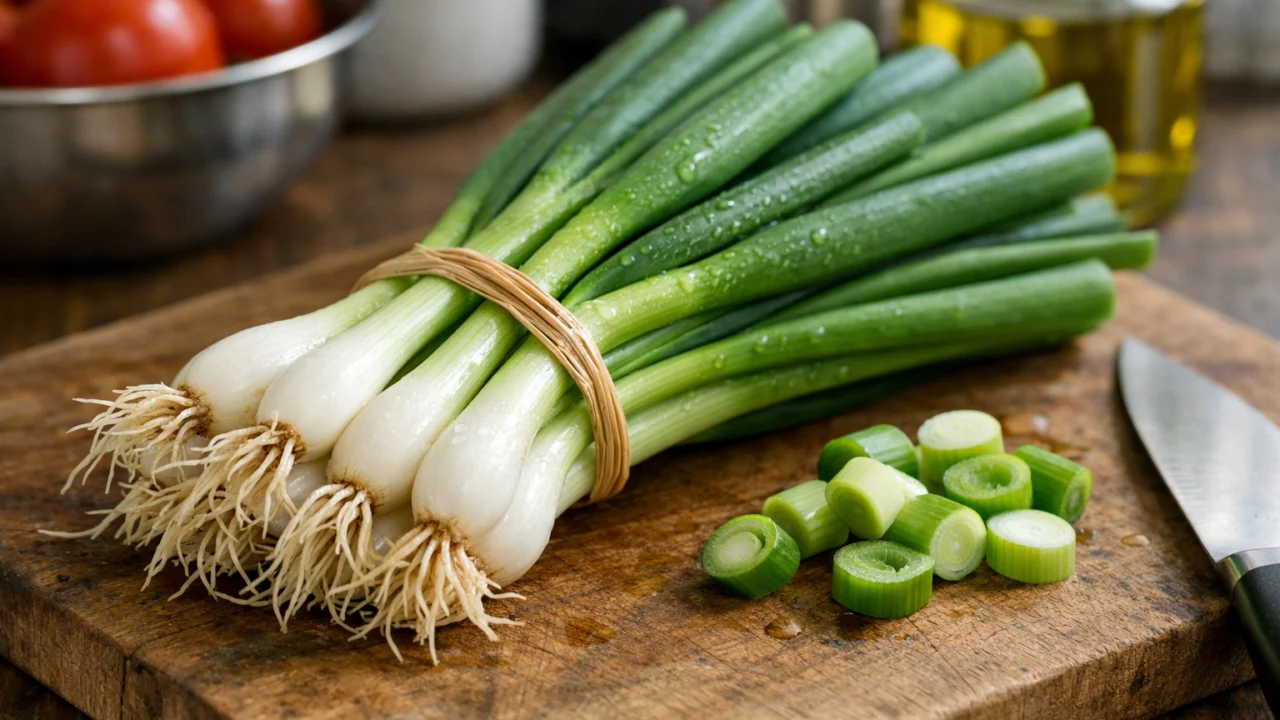 Ilustrativna fotografija za članak o mladi luk: kako koristiti, čuvati i pripremiti