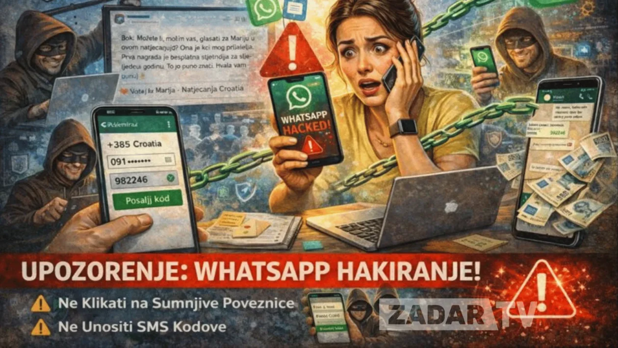 Nacionalni CERT upozorava na krađu WhatsApp računa putem Facebook prijevare
