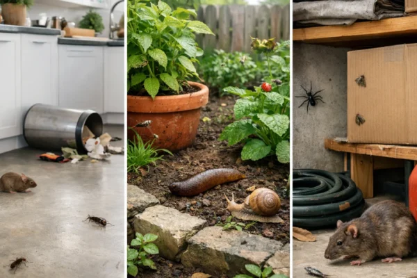 Najčešći štetnici u kućanstvu i vrtu prikazani u realnom okruženju