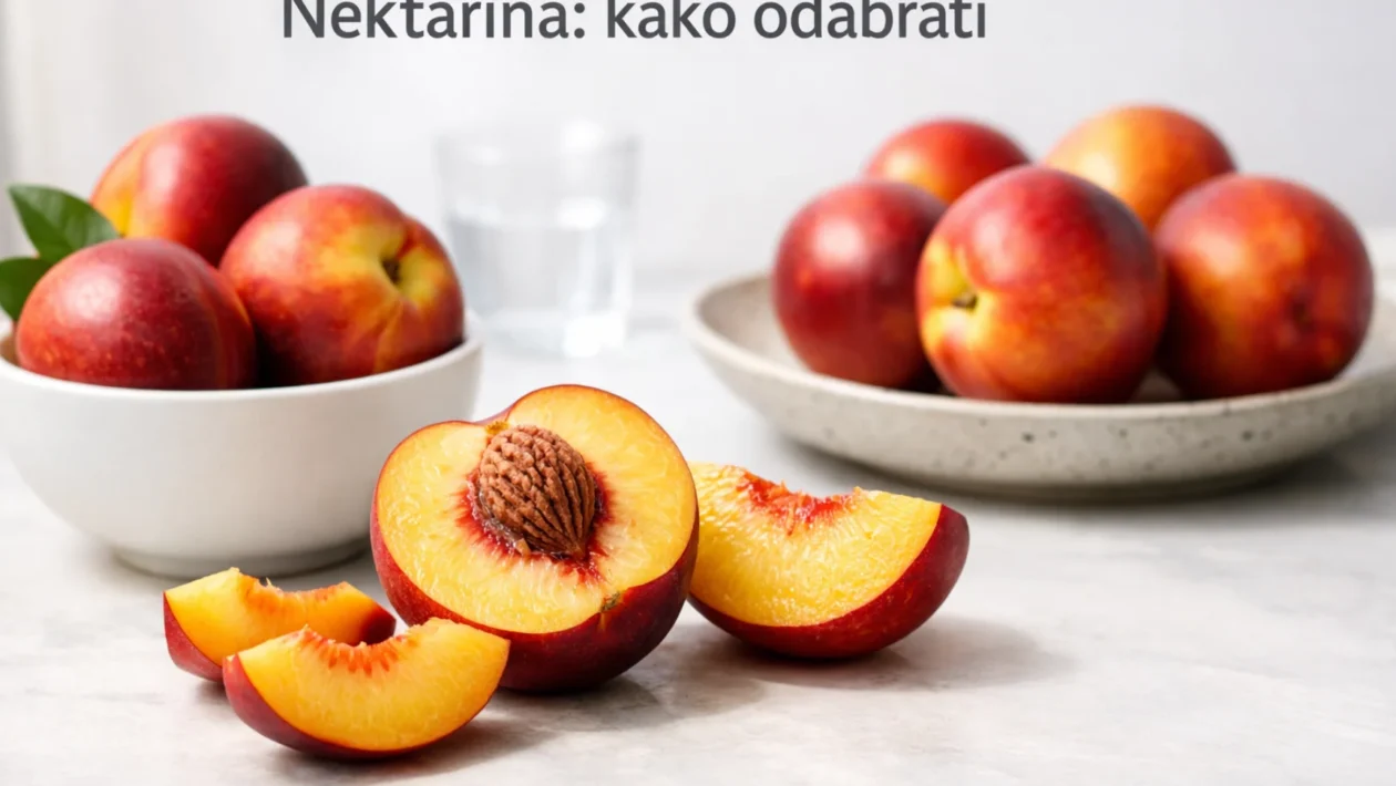 Ilustrativna fotografija za članak o nektarina: kako odabrati, čuvati i pripremiti
