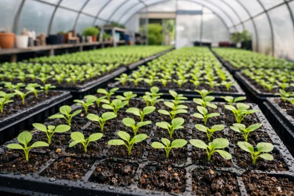 Njega presadnica povrća u rasadniku s pravilnim zalijevanjem i uvjetima rasta