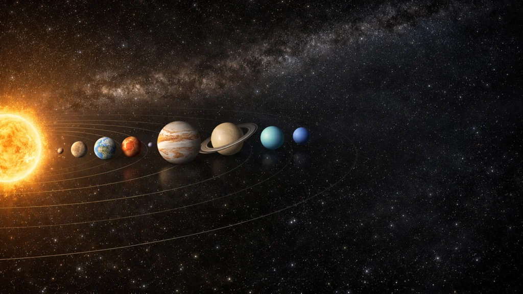 Prikaz udaljenosti i razmjera Sunčeva sustava u kontekstu Oortova oblaka