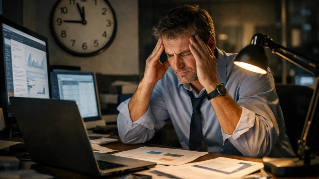 Perfekcionizam na poslu koji vodi stresu, kašnjenju i iscrpljenosti