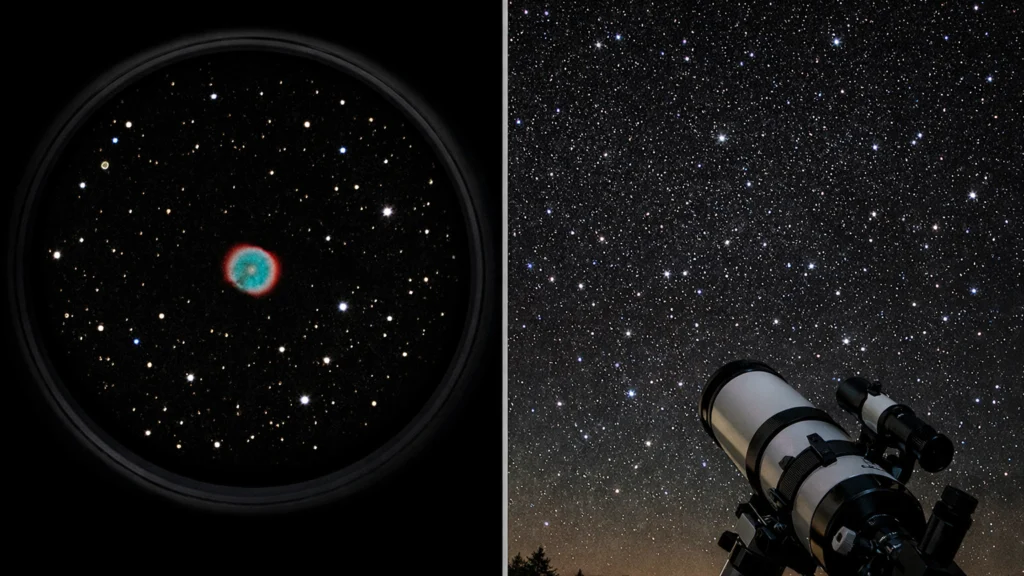 Planetarna maglica koja izgleda poput planeta kroz rani teleskop