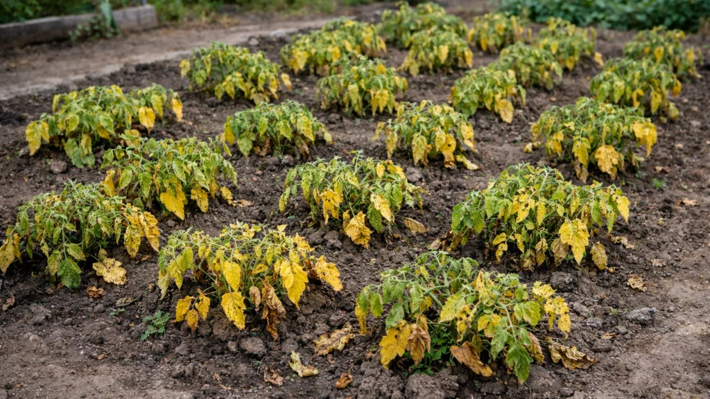 Posljedice nepravilne rotacije kultura u povrtnom vrtu