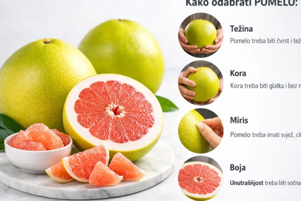 Ilustrativna fotografija za članak o pomelo: kako odabrati, čuvati i pripremiti