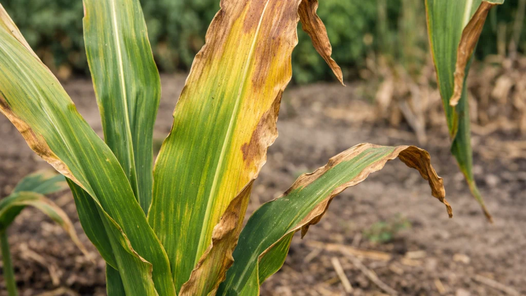 Stres biljke uzrokovan okolišnim uvjetima koji se često zamijeni s bolešću